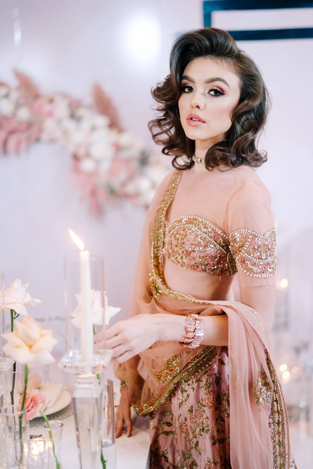 crystal-peach-blush-pink-bride-groom-indian-wedding-reception-12