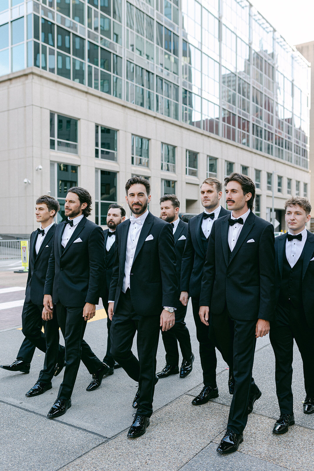 Romantic wedding reception at The Pennsylvanian, iconic Pittsburgh wedding venue