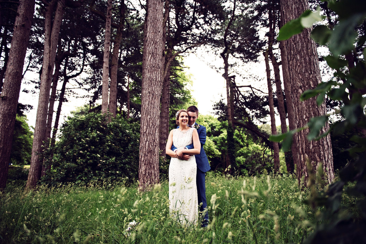 In the woods at Sefton Park Palm House Weddings