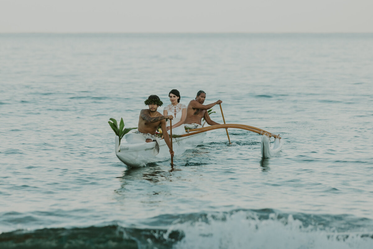 My Elopement by Canoe