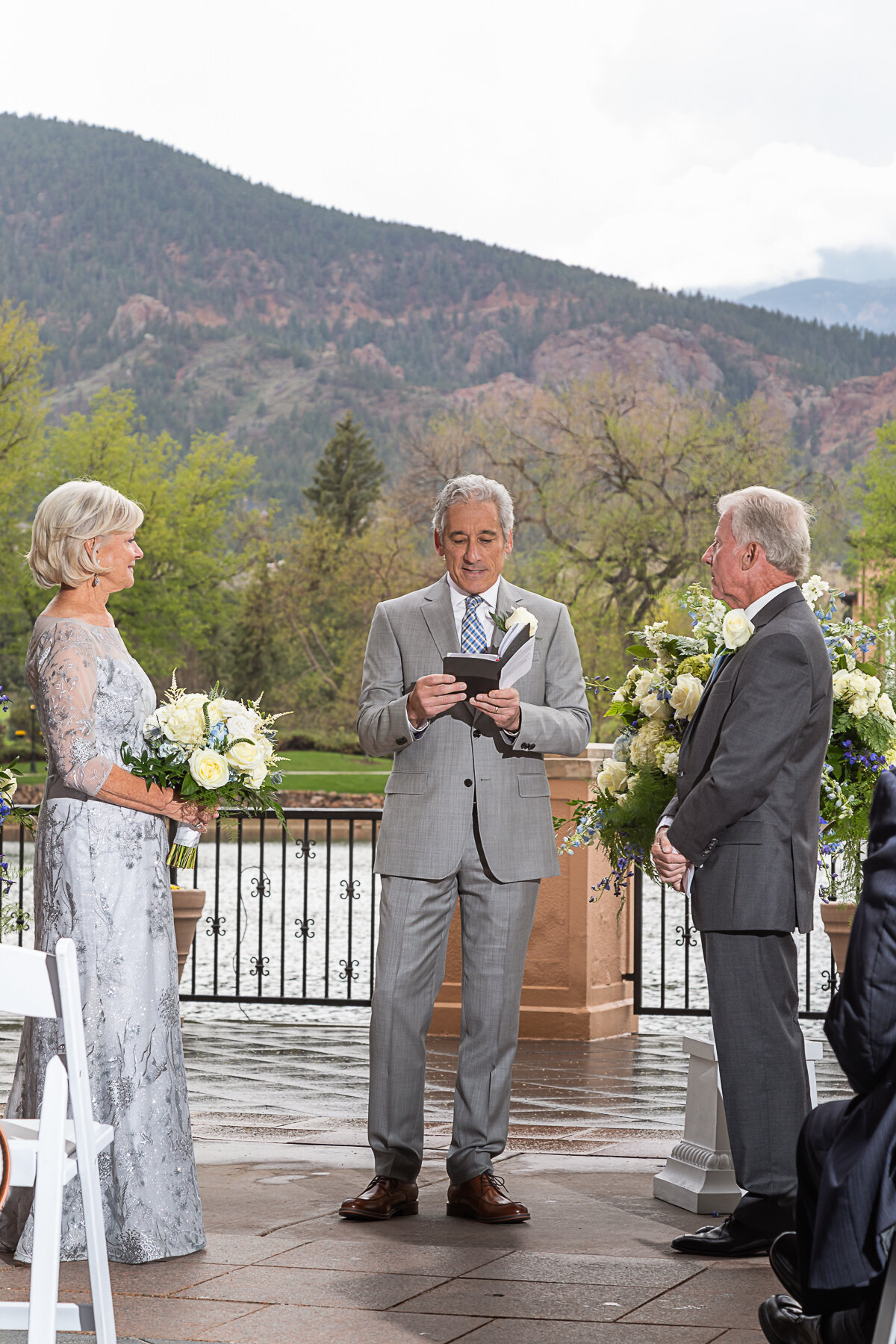 South Terrace, Broadmoor Colorado Wedding
