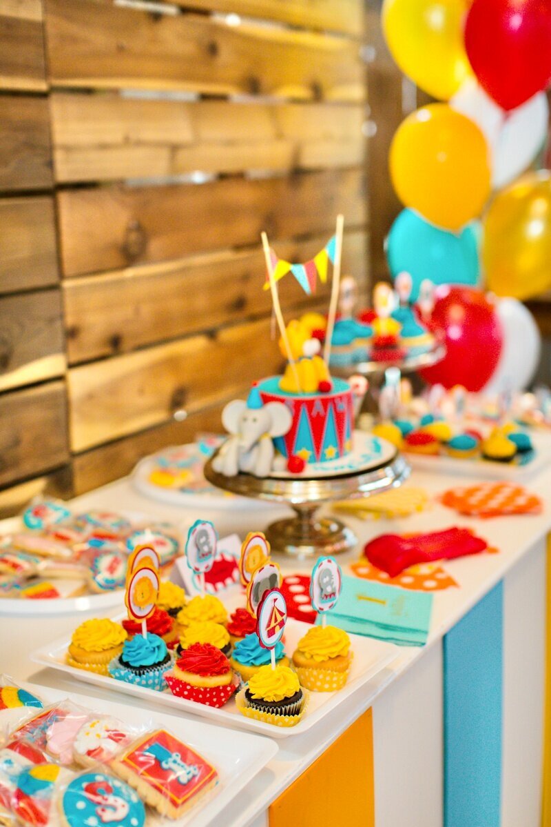 Circus Themed 1st Birthday Indianapolis Party Planner_0096