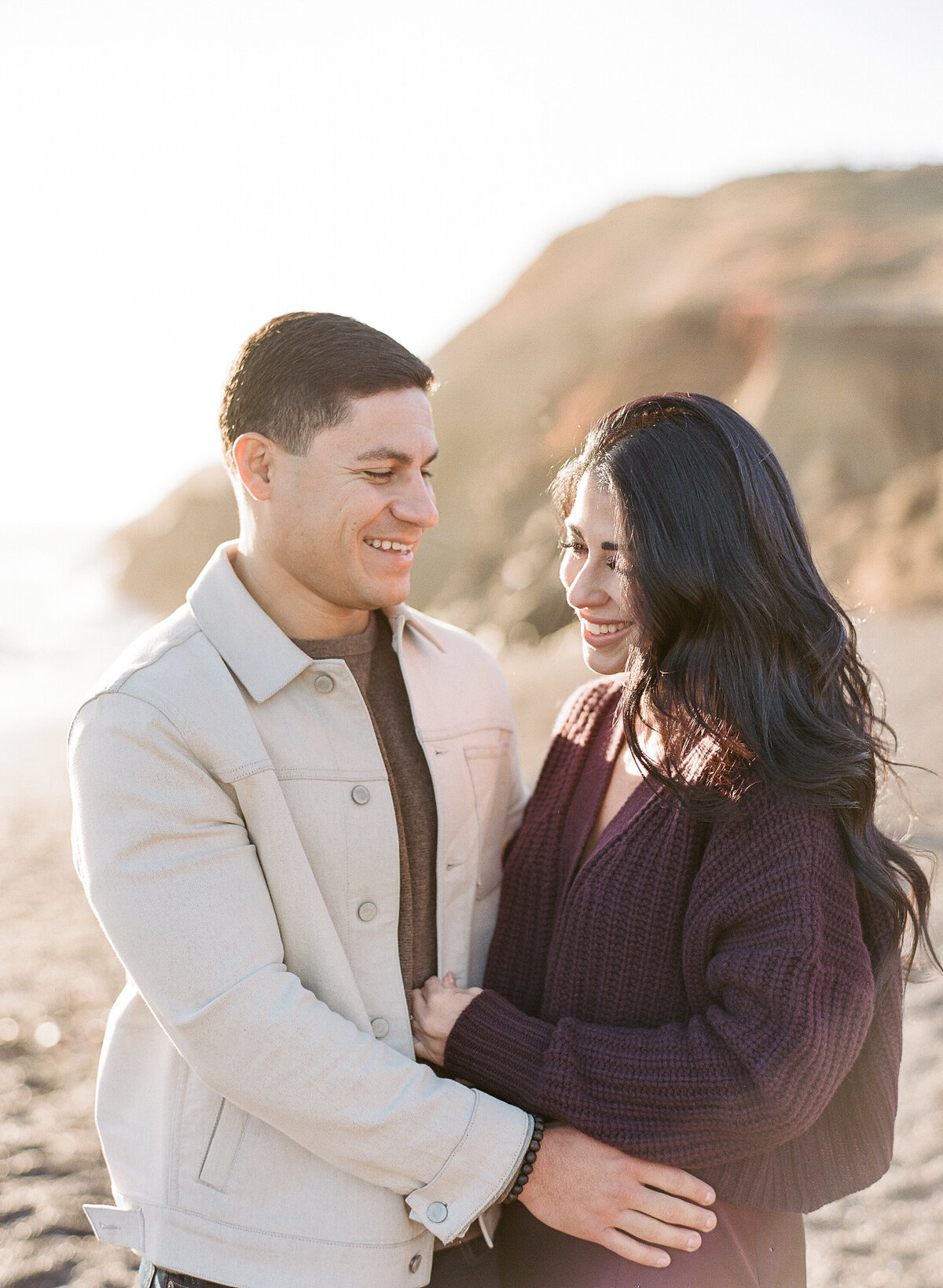 Rodeo Beach Engagement Photos-1