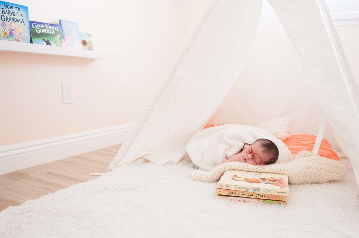 Adorable home Newborn photoshoot | One Shot Beyond Photography