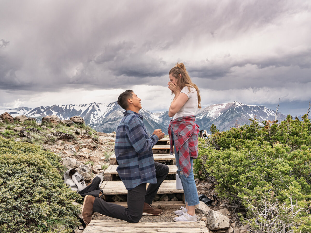 Proposal photography in Yosemite California