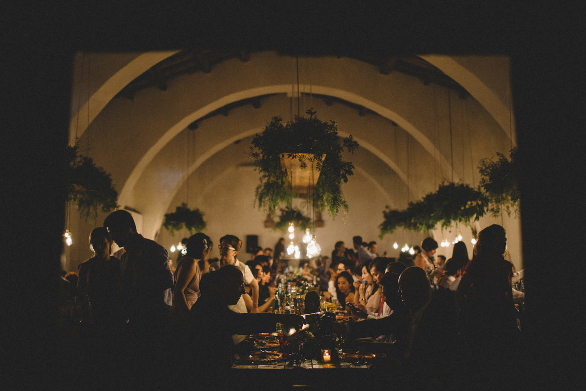 Real wedding reception in sardinia