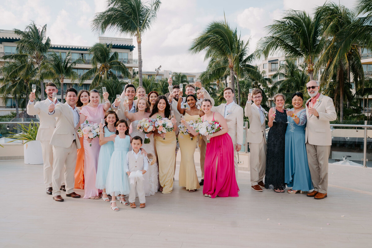 Dreams Riveria Maya Wedding - Bruich Wedding - CEREMONY - Kyrsten Ashlay Photography-135-Edit