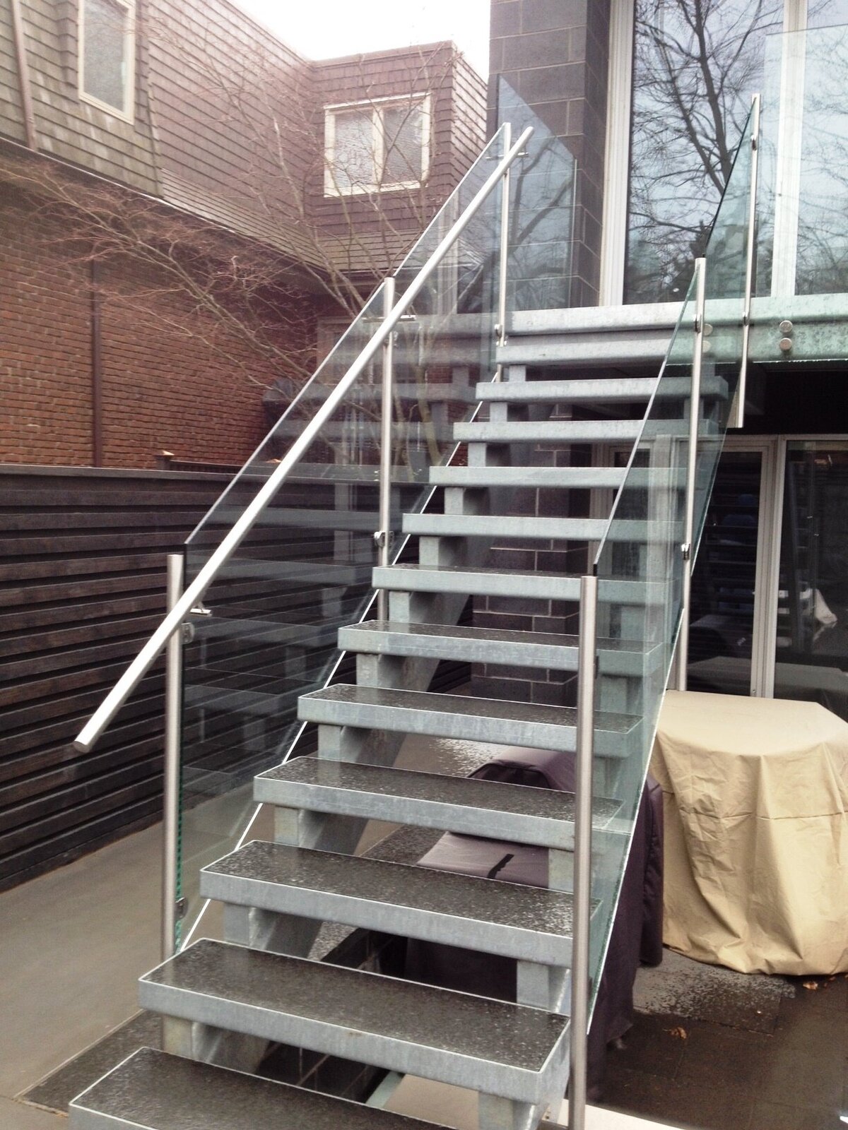 Stainless Steel & Glass Railing