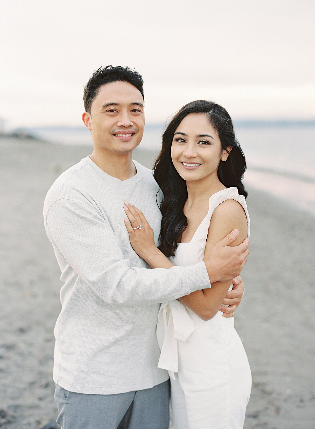 Seattle City Engagement Session on Film - Tetiana Photography - D&AJ - 14