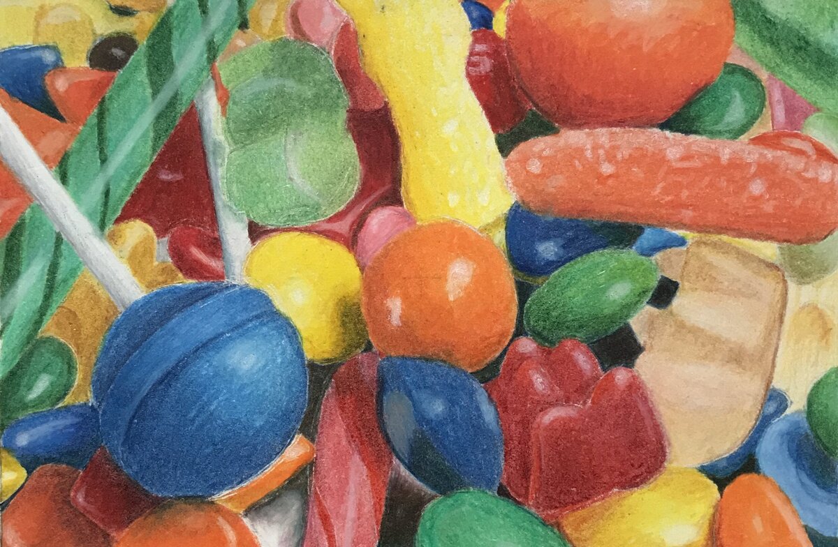 Colored Pencil Candy Melissa
