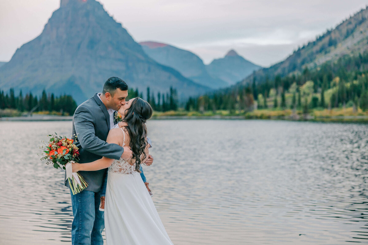 Glacier National Park wedding Two Medicine sunrise (38)