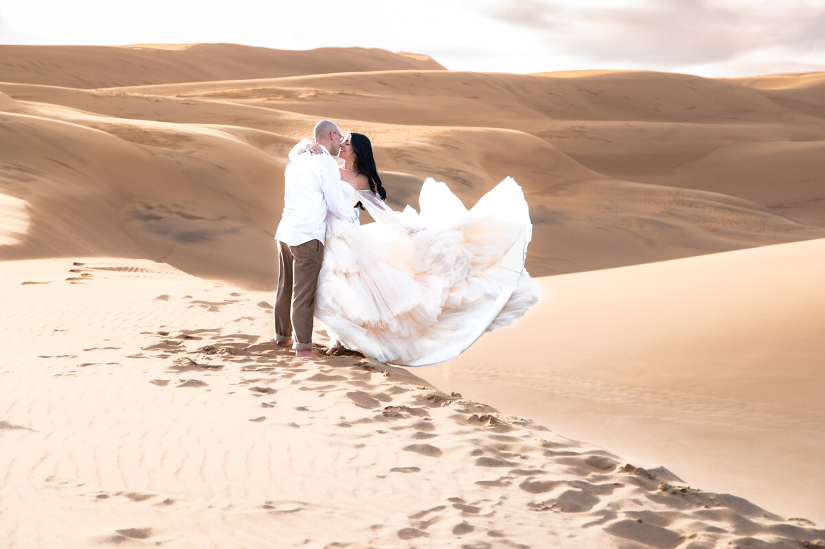 Great Sand Dunes National Park Colorado Elopement and Wedding Photographer