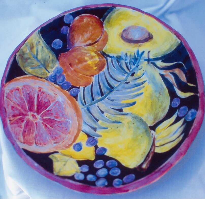 Fruit bowl ceramic