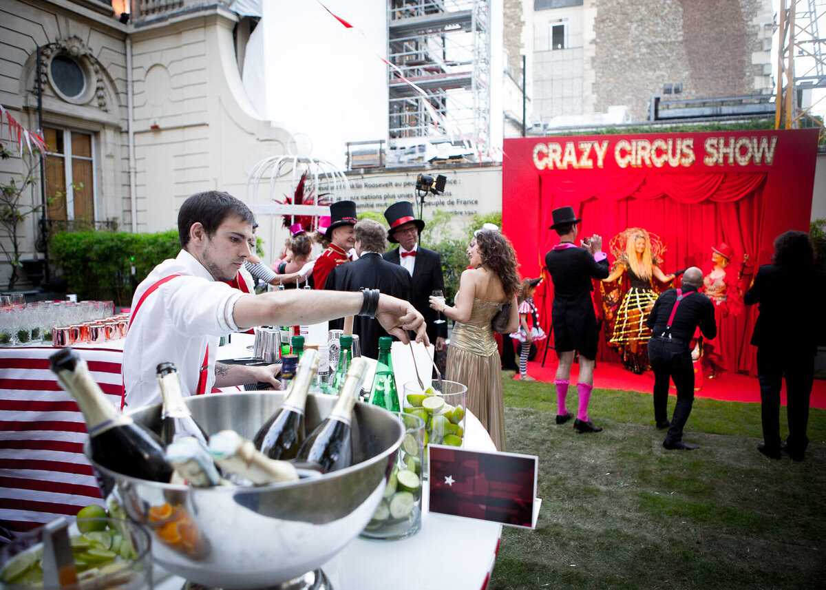 Paris Party Planner Circus Theme Birthday -3