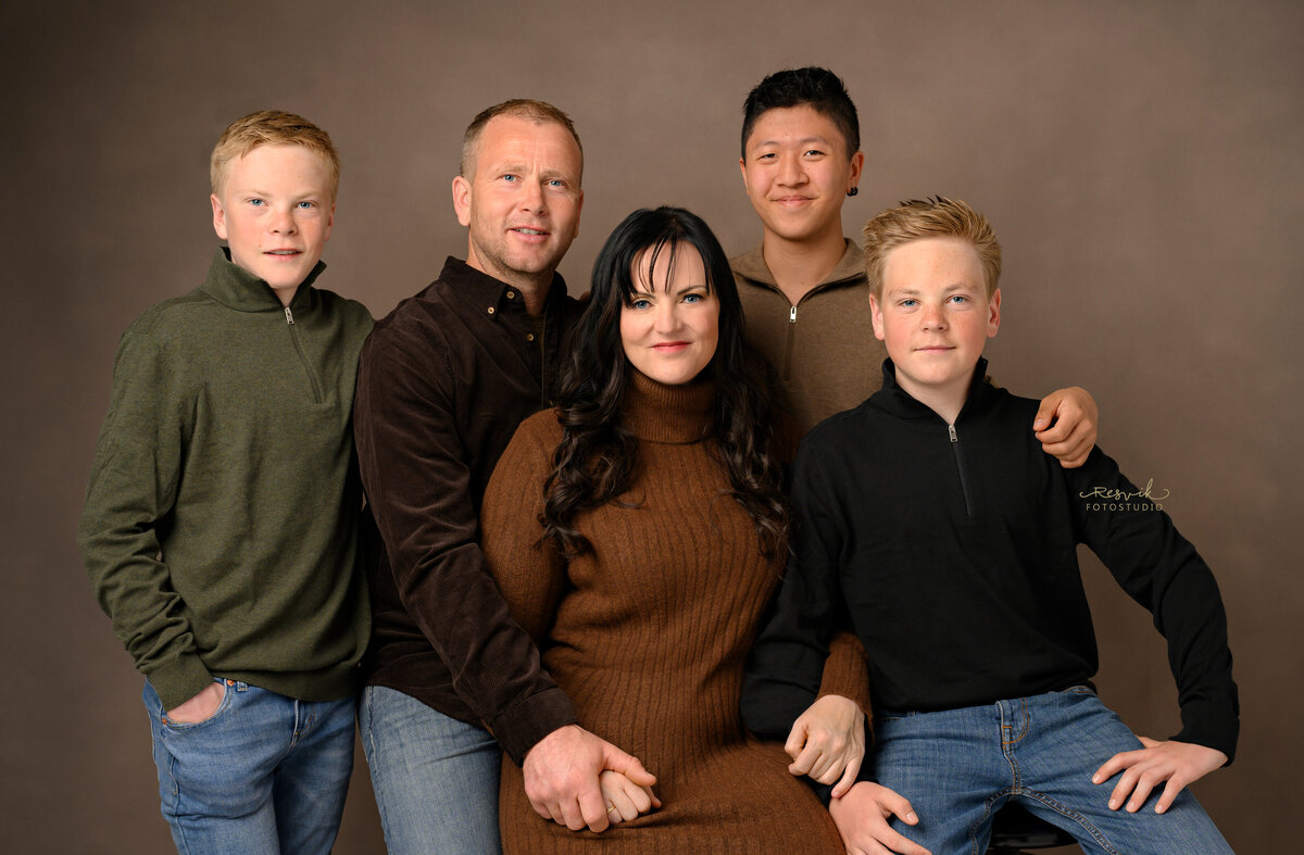 Familiefotografering, Resvik Foto, Grimstad,