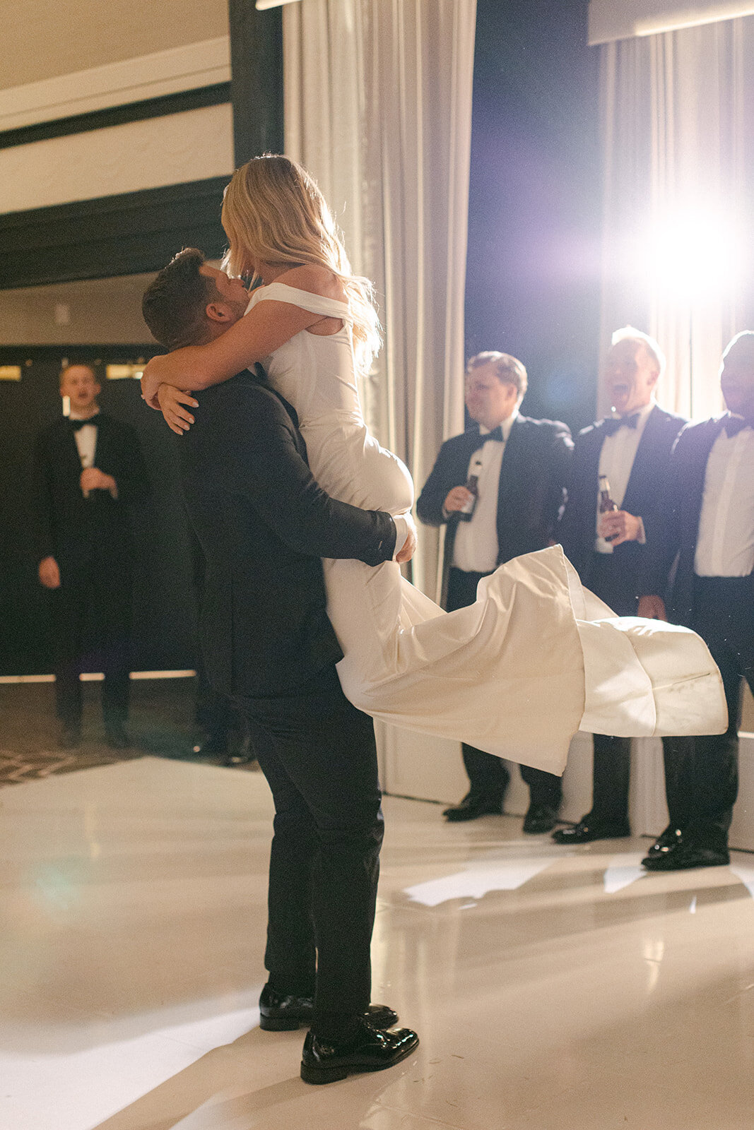 Chic outdoor wedding ceremony at Nemacolin resort in Pennsylvania