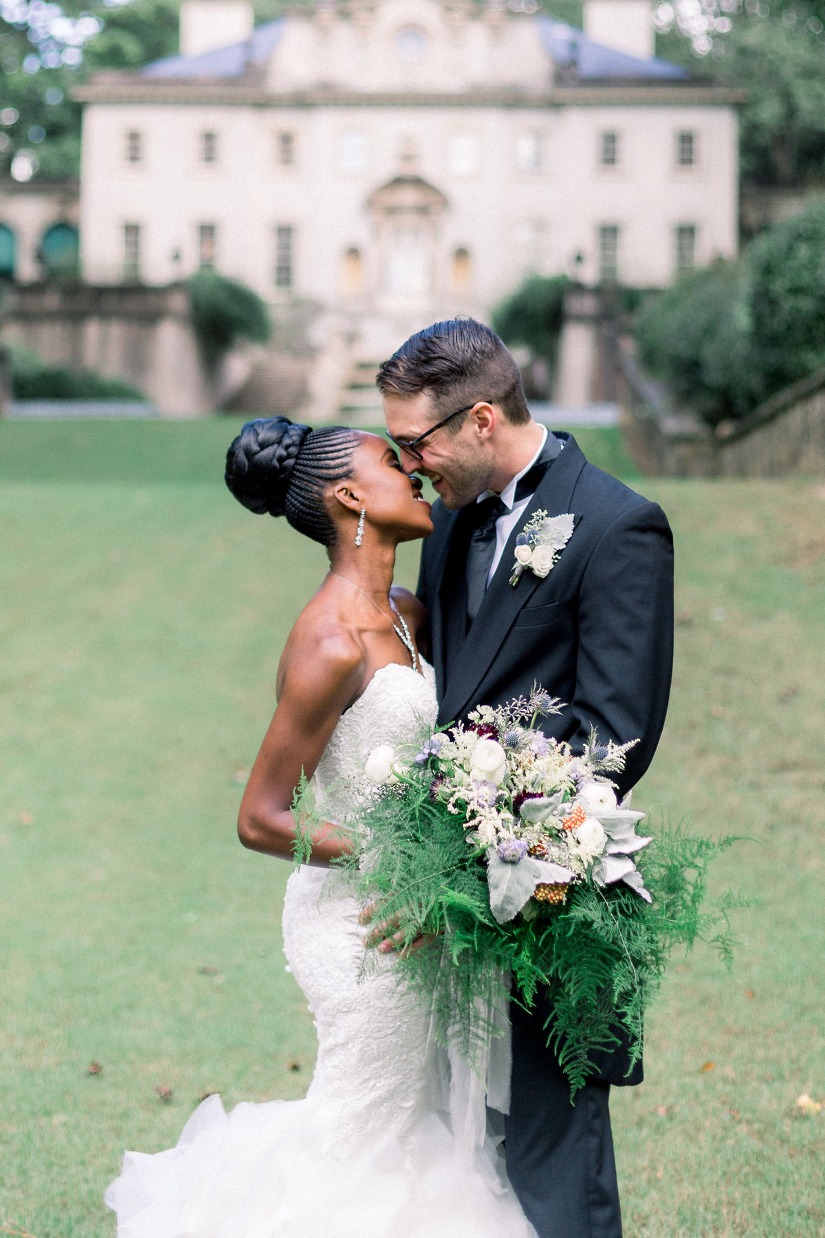 A joyful, romantic wedding at the Historic Swan House in Atlanta, Georgia.