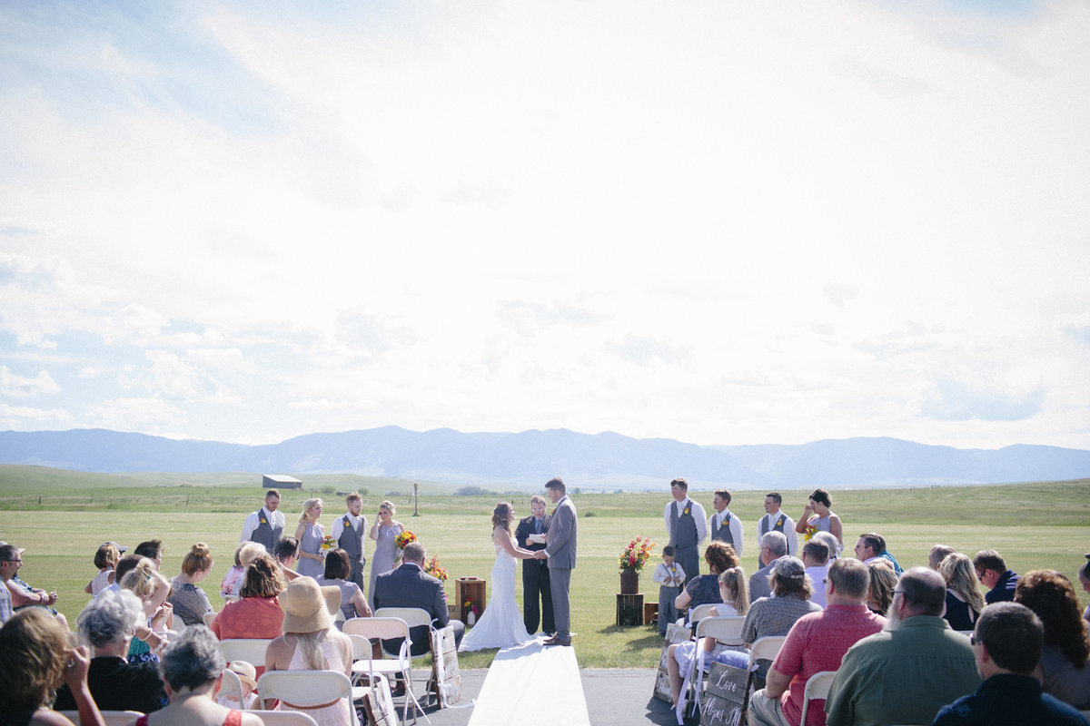 Big Sky Wyoming Destination  Wedding Photography at Bighorn Mountains