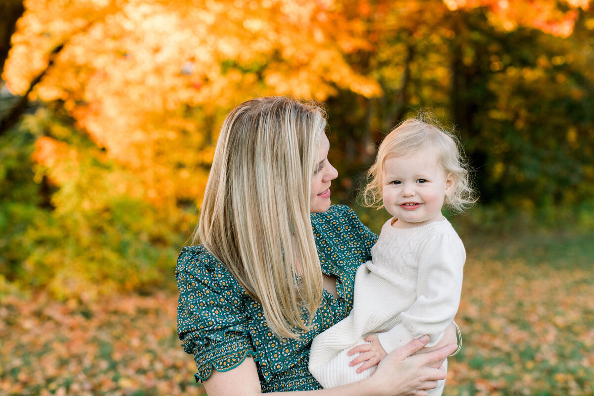 mother with child by New Hampshire based family photographer