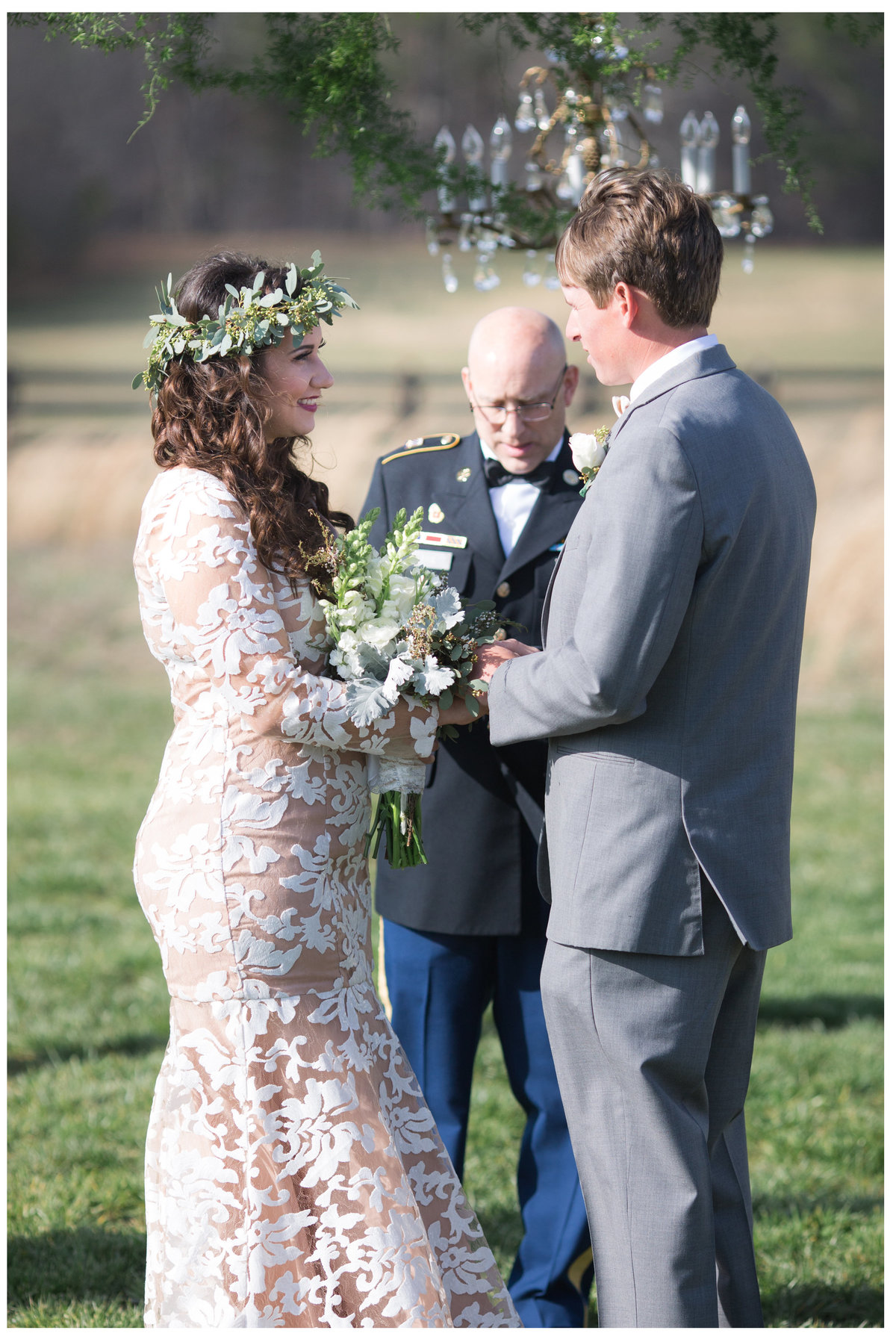 Blake Andrea Hay Barn Collinsville Alabama Wedding