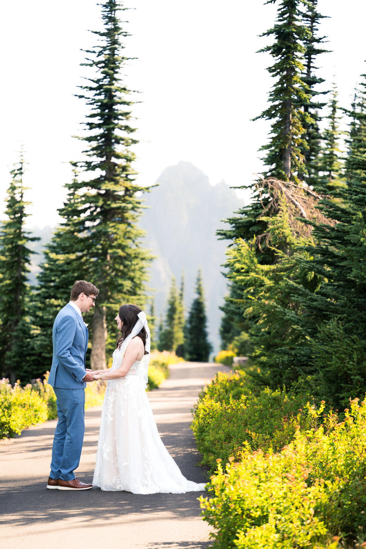 Mt Rainier National Park Elopement Photographer