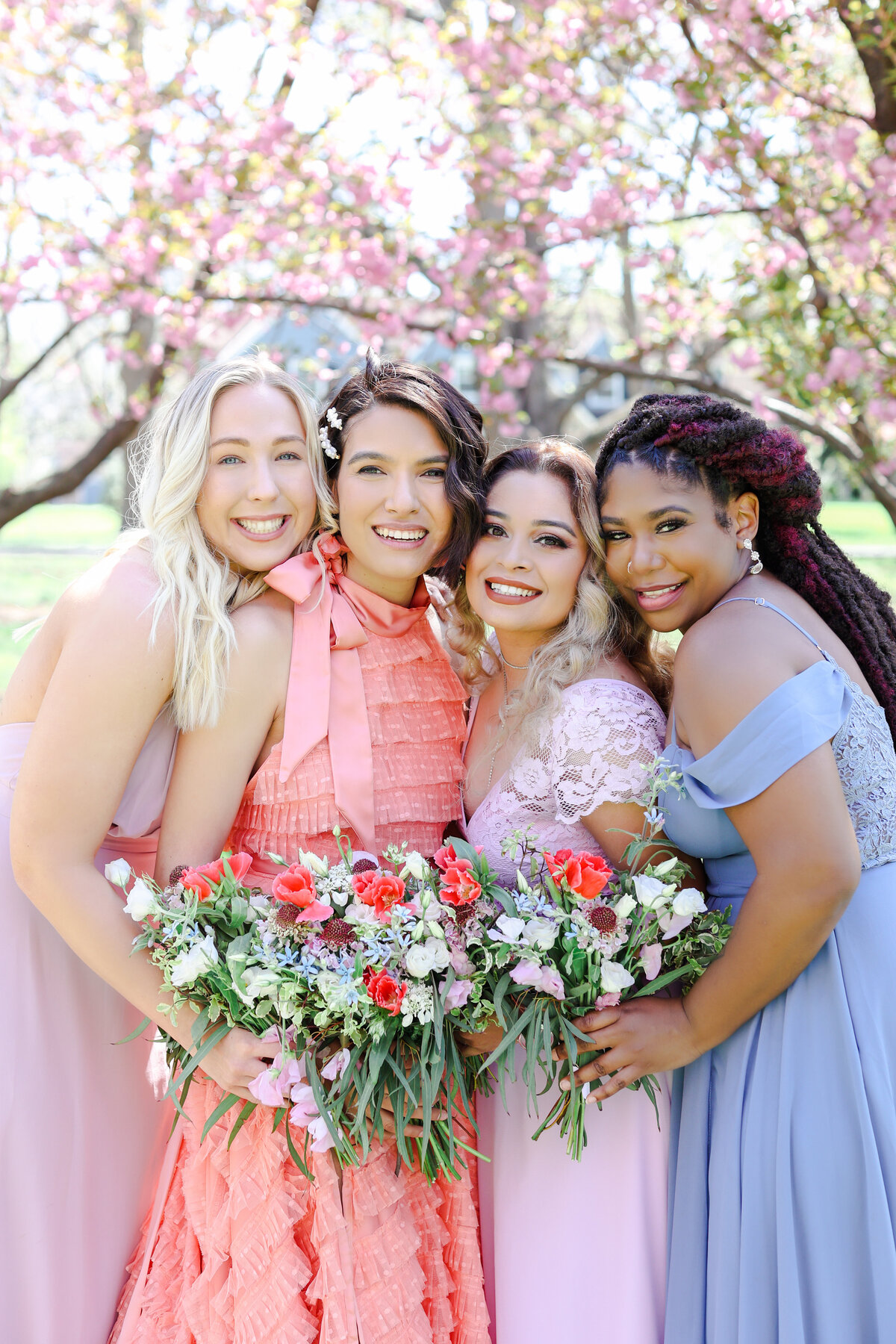 Spring Colorful Wedding Kansas