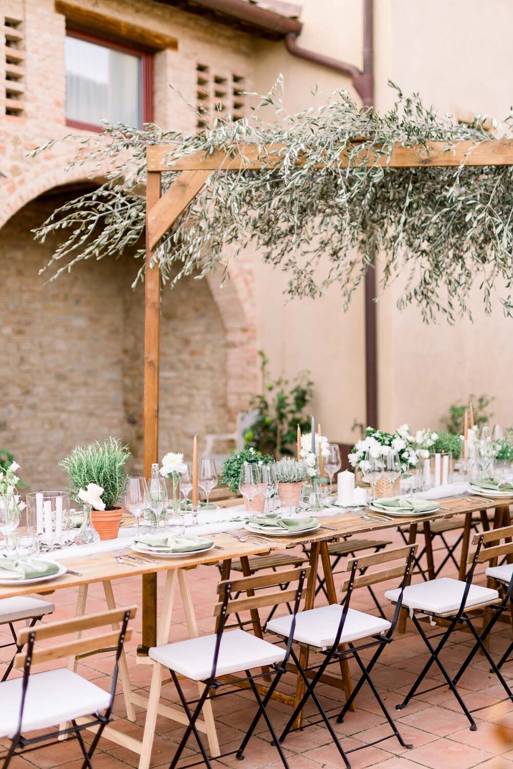 Tuscany Reception table