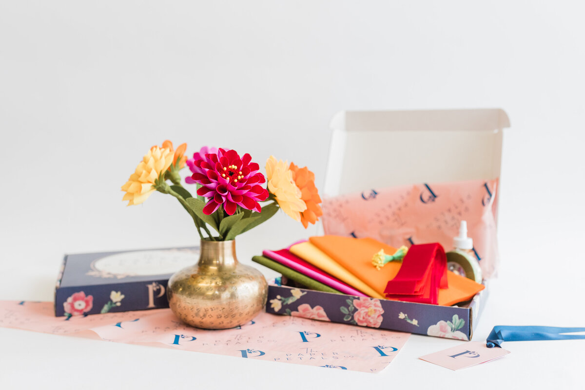 Product Photography for Paper Petals Co.