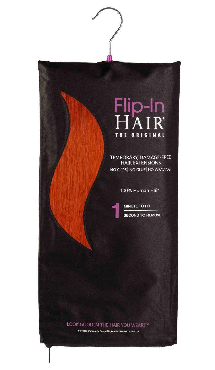 Flip-In Hair Original Orange