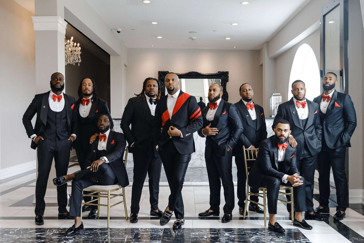 07_Groomsmen_BlackRedWhite_HowertonWooten