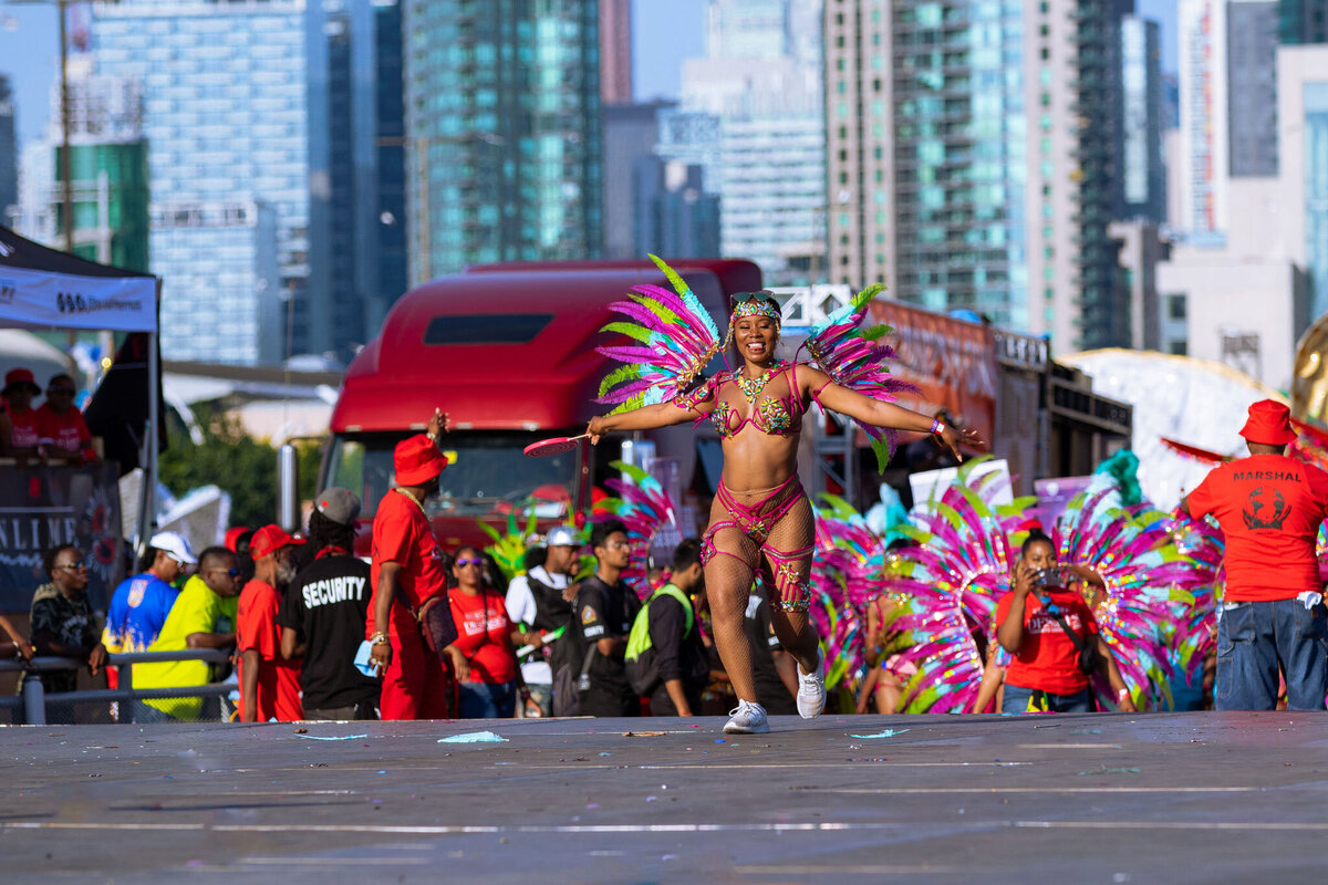 Photos of Masqueraders from Toronto Carnival 2023 - Sunlime Mas Band - Medium Band of The Year 2023-073