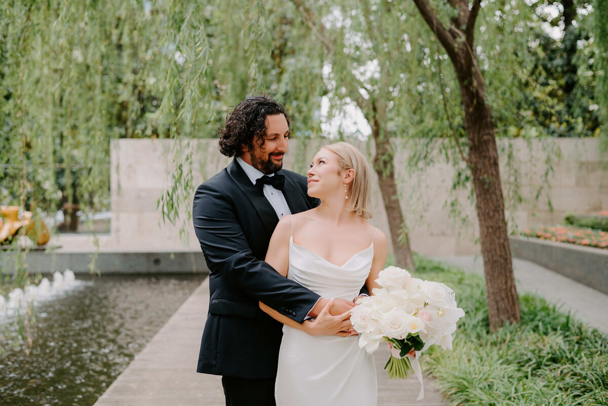 Nasher Sculpture Center Wedding - Ruchlin Wedding - FIRST LOOK + ROMANTICS - Kyrsten Ashlay Photography-58-Edit