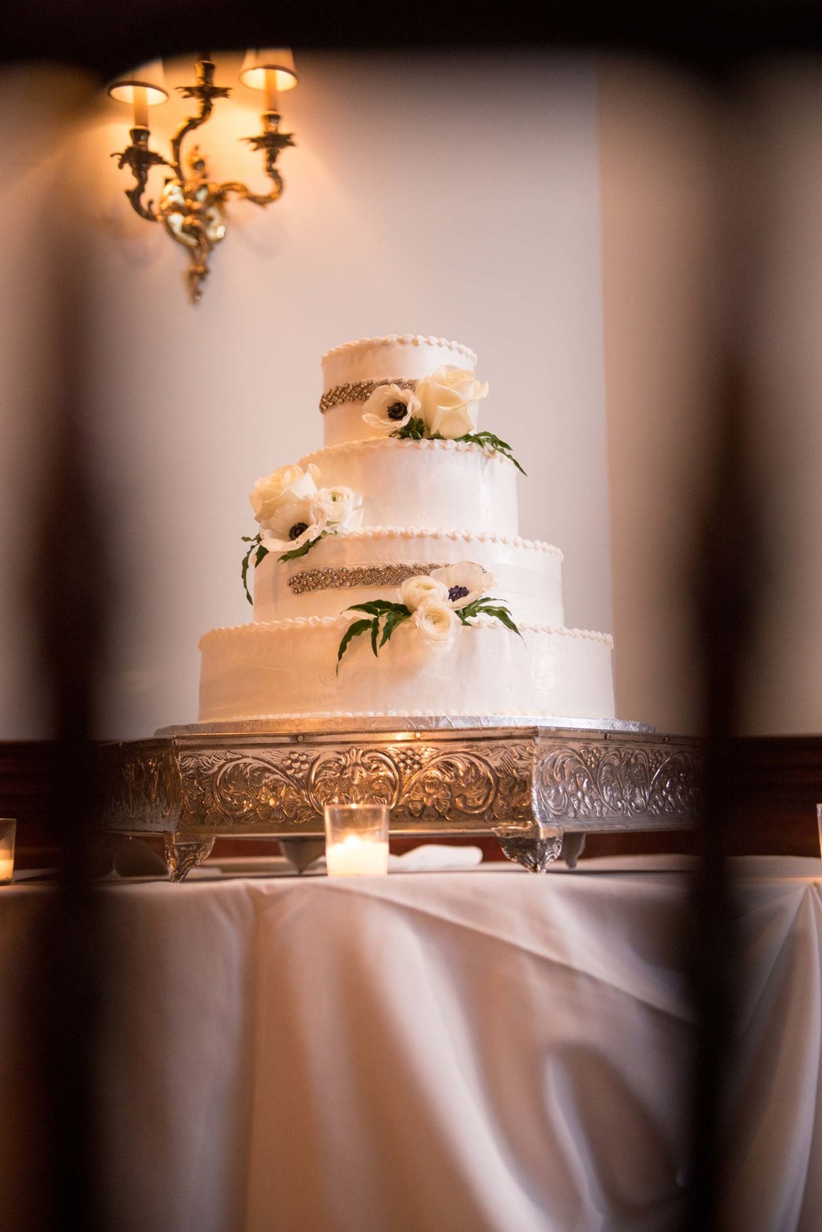 Wedding cake from The Mansion at Oyster Bay