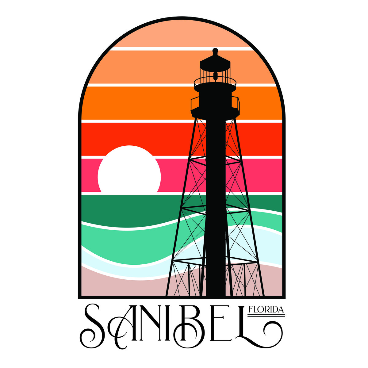 Sanibel Lighthouse Print-02