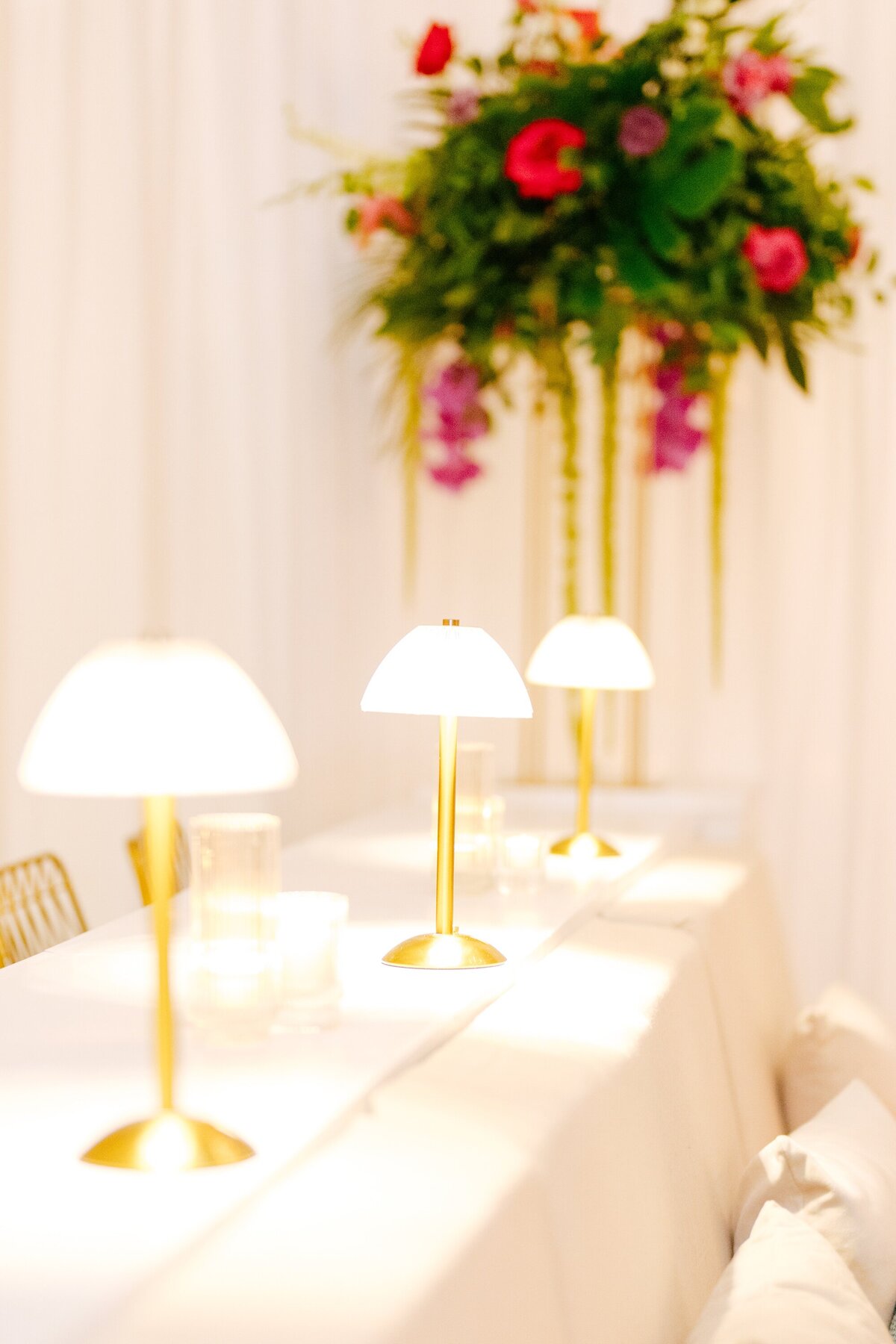 The Elia Downtown Wilmington NC Wedding Venue Miami Party Dinner Lighting