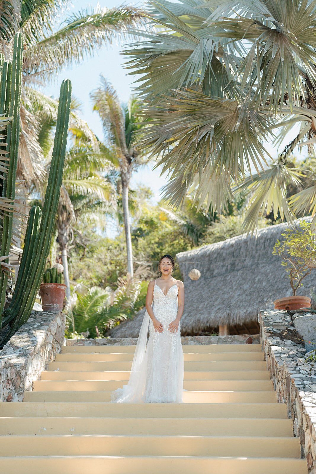 Bride at One and Only Palmilla Mexico