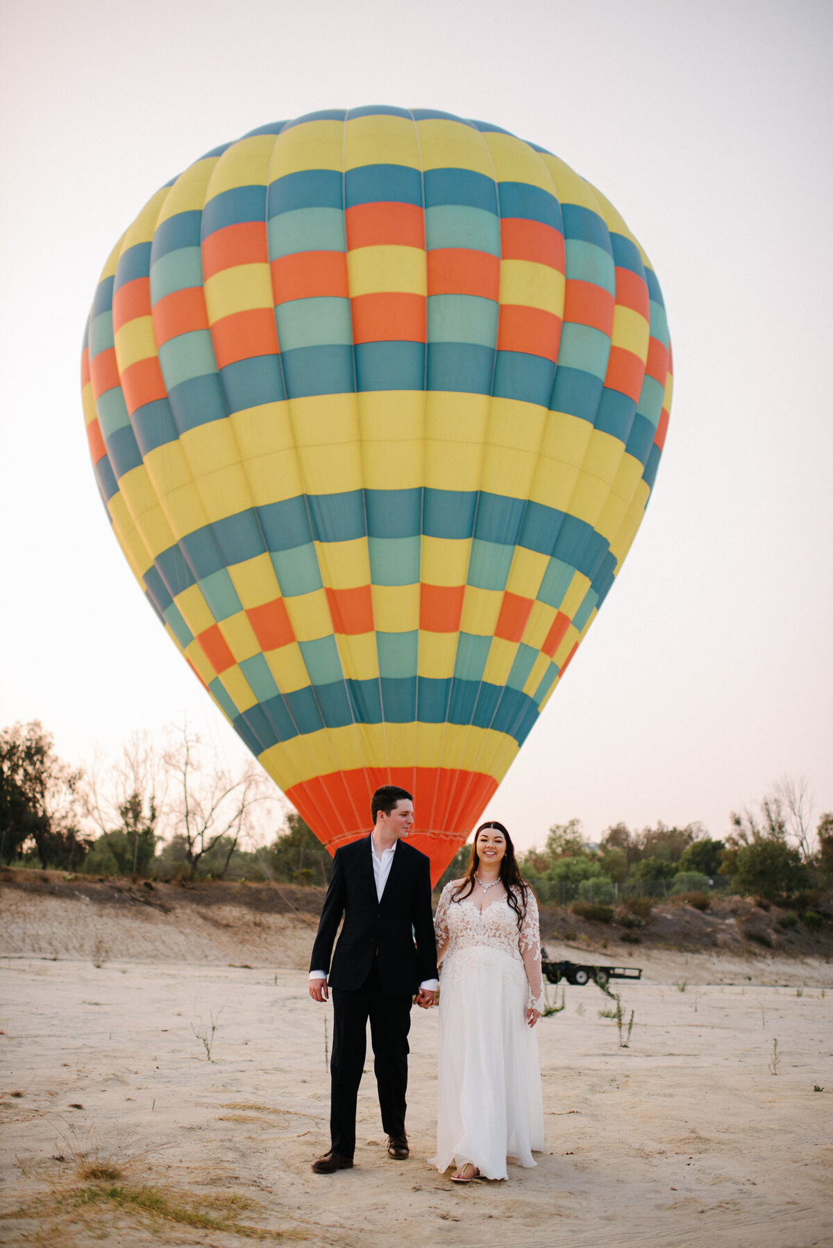 Hot Air Balloon Elopement Marie Monforte Photography-192