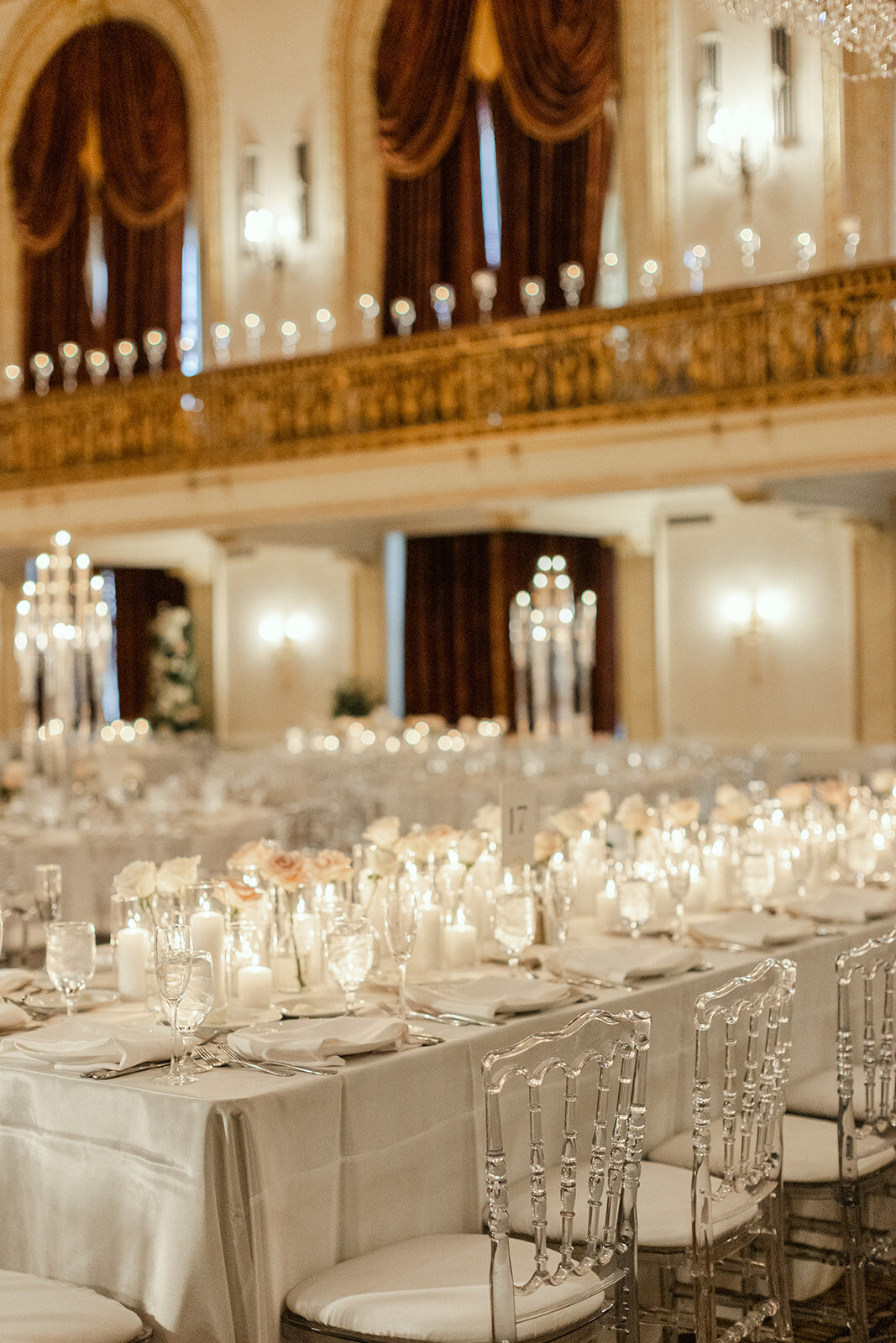 Bride and groom celebrating at the Omni William Penn Hotel wedding in Pittsburgh