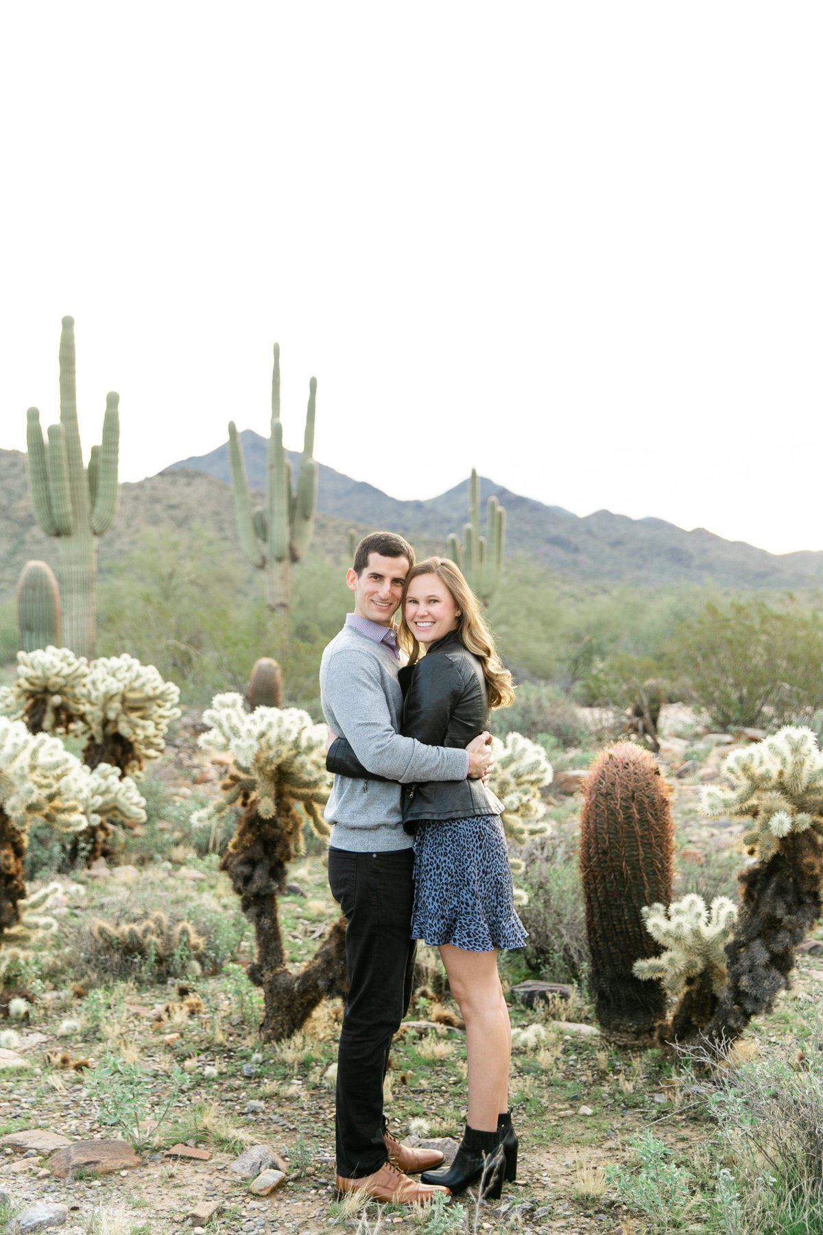 Karlie Colleen Photography - Katherine & Mike Arizona Engagement session- Andaz Wedding-3