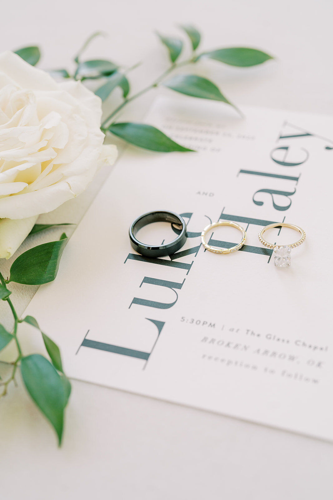Glass Chapel Broken Arrow Wedding