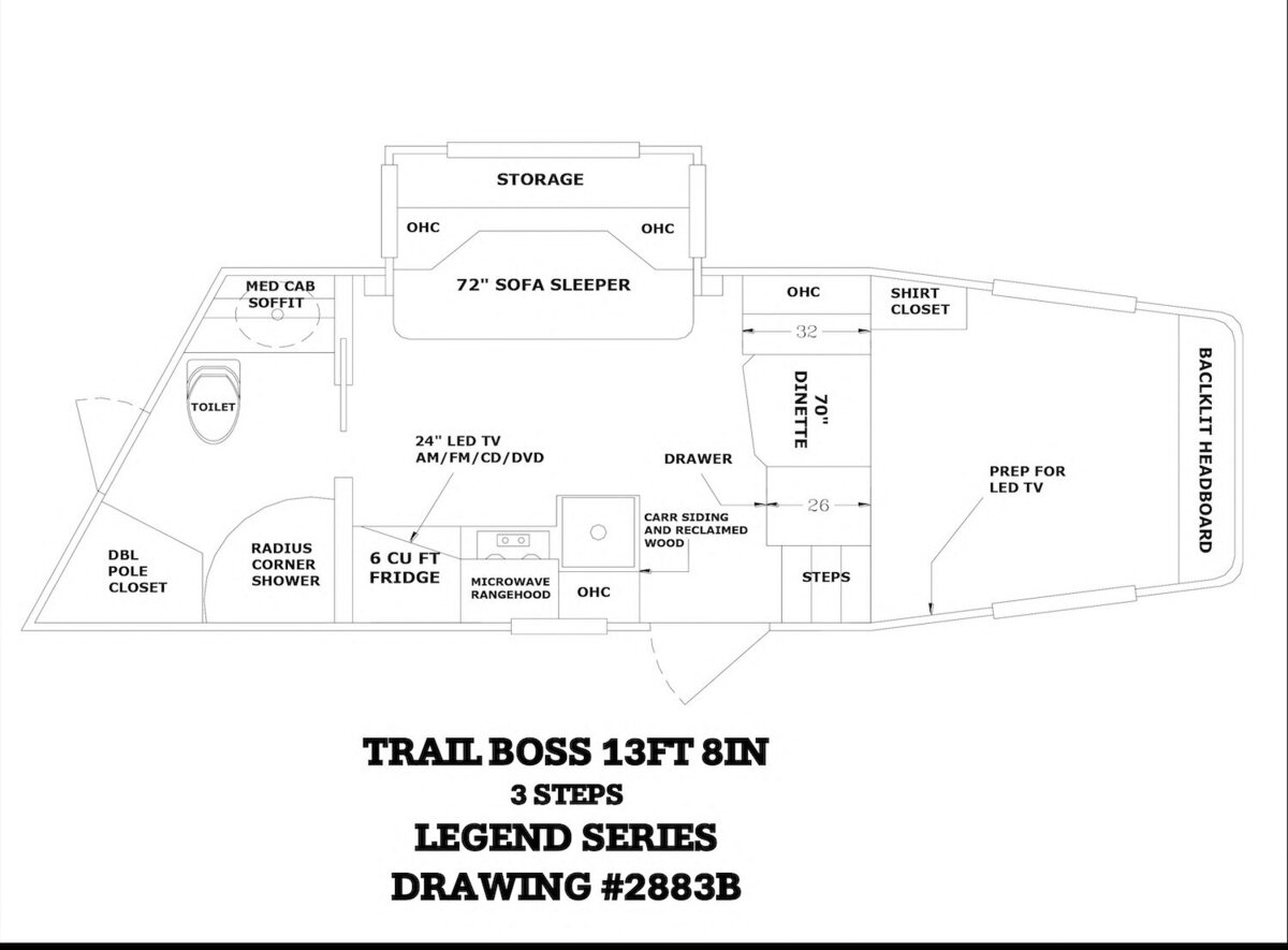 13FT 8IN 2883B 3 STEPS