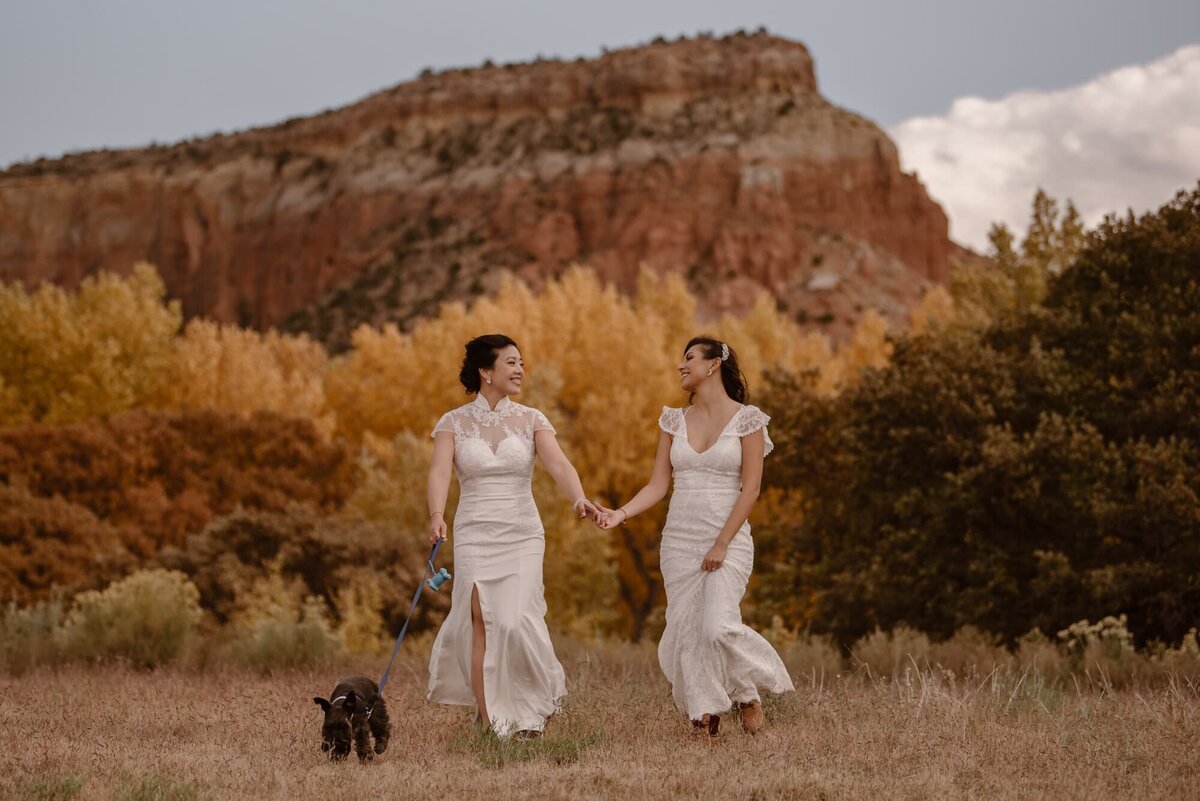 New Mexico elopement at Ghost Ranch
