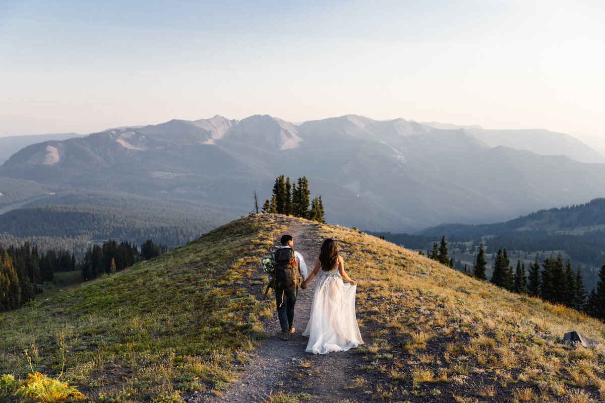 couple holding hands