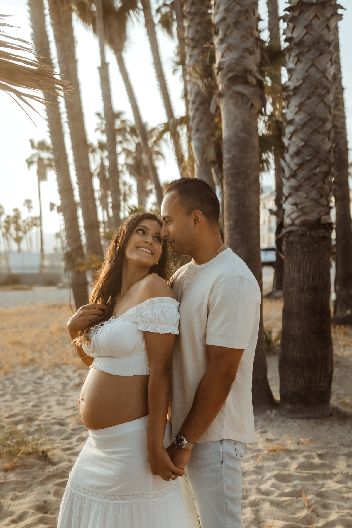 Santa Monica Beach Maternity Photography 23