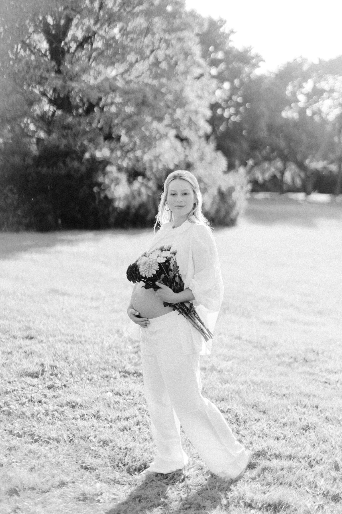 Lotje & Stef - Laura de Roeck Photography-27-zw Zwangerschapsshoot Pregnancy Shoot