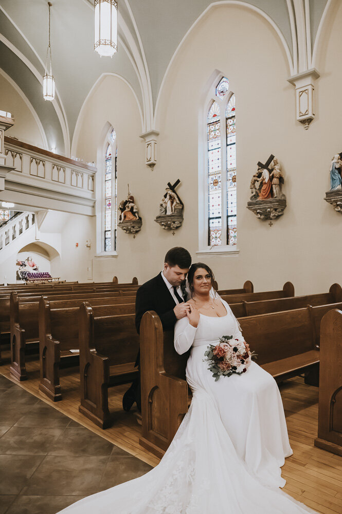 St. Patrick Catholic Church - London, OH wedding11