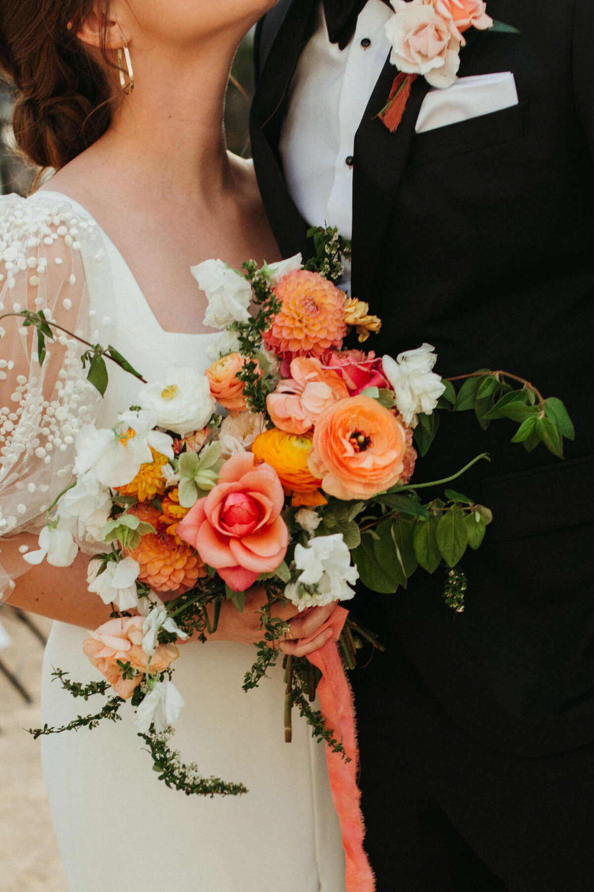 Colorful Wedding Bouquet at Grand Gimeno
