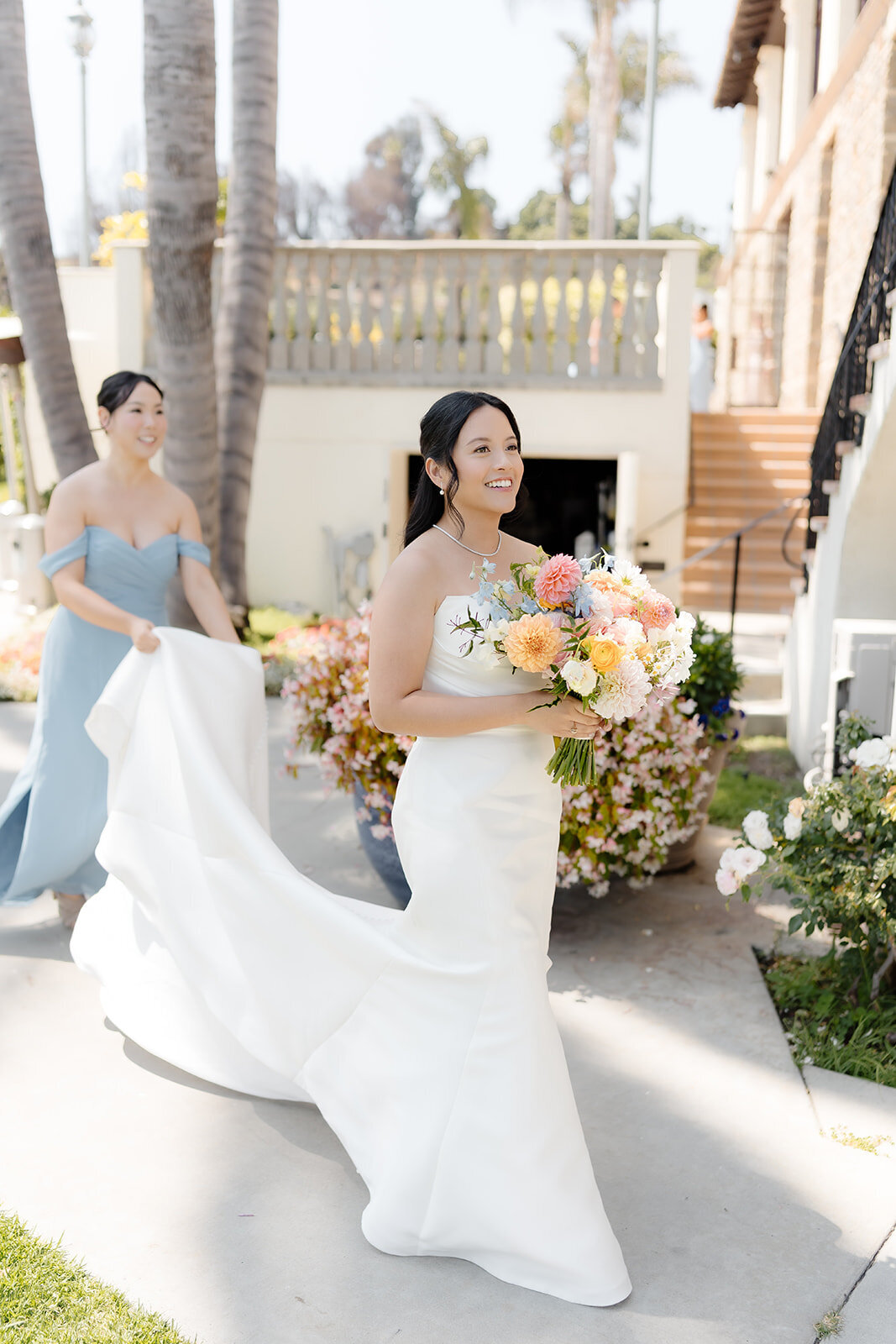 bel air bay club wedding  50