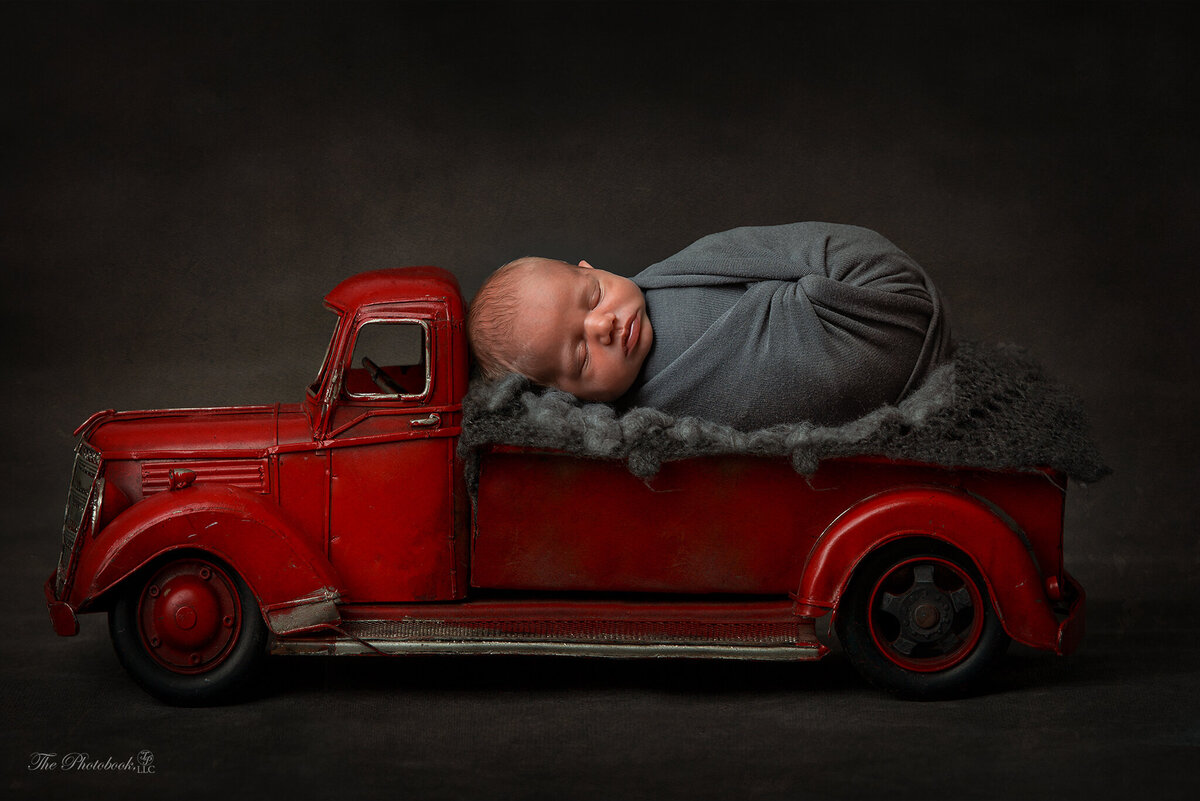 Truck-The Photobook-newborn-Photographer- Michigan Photograpgher-Child photographer-newborn photographer