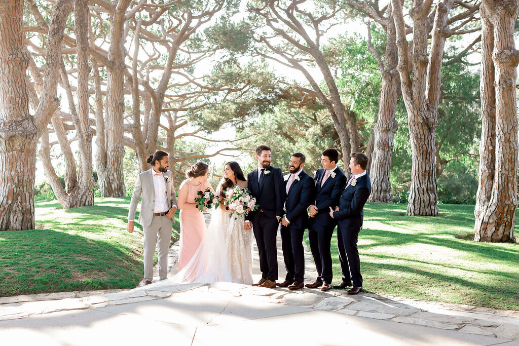 bridal-party-wayfarer-chapel-wedding-california-sarah-block-photography-1